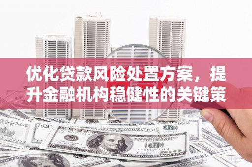 敦煌优化贷款风险处置方案，提升金融机构稳健性的关键策略