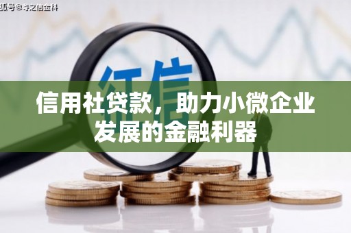 敦煌信用社贷款，助力小微企业发展的金融利器