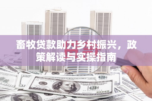 敦煌畜牧贷款助力乡村振兴，政策解读与实操指南